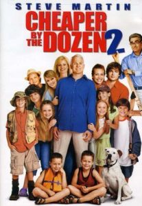 Cheaper By The Dozen 2 DVD cover.
