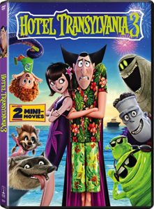 Hotel Transylvania 3 dvd cover.