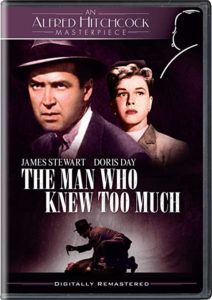 The Man Who Knew Too Much dvd cover.