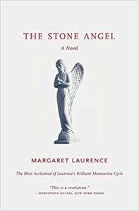 Cover image of The Stone Angel by Margaret Laurence.