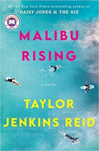 Malibu Rising by Taylor Jenkins Reid cover image.