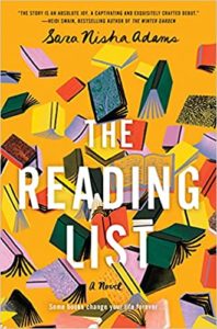 The Reading List by Sara Nisha Adams cover image.
