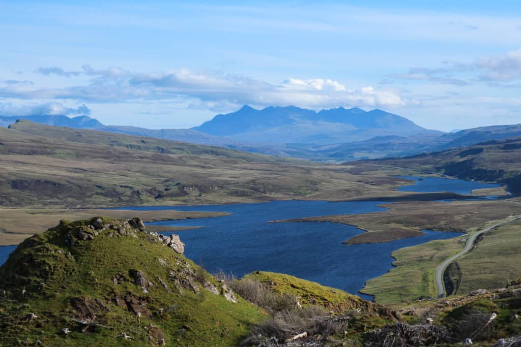 The Isle of Skye landscape