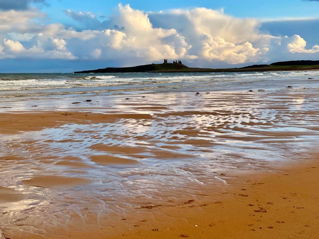 Northumberland beach, United Kingdom.