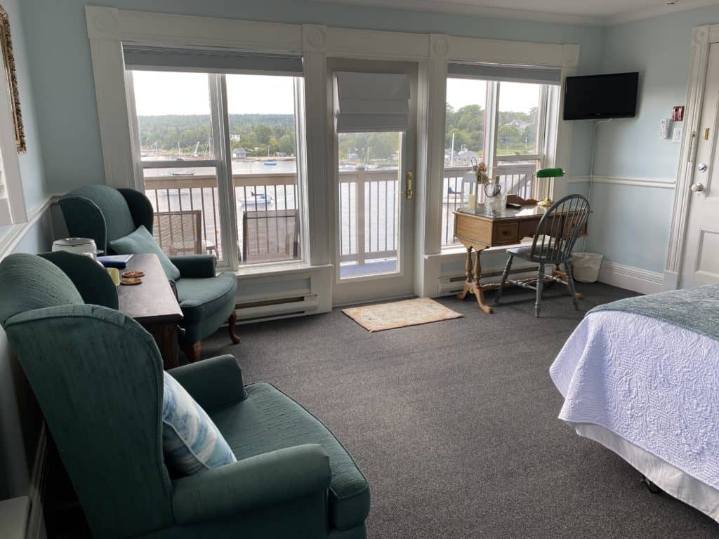 The Shatford Suite at Tuna Blue Inn in Hubbards, Nova Scotia.