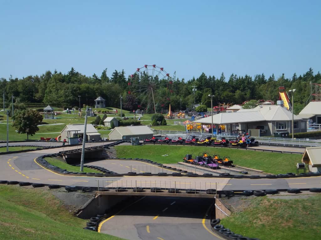 Sandspit Amusement Park in Cavendish, Prince Edward Island.