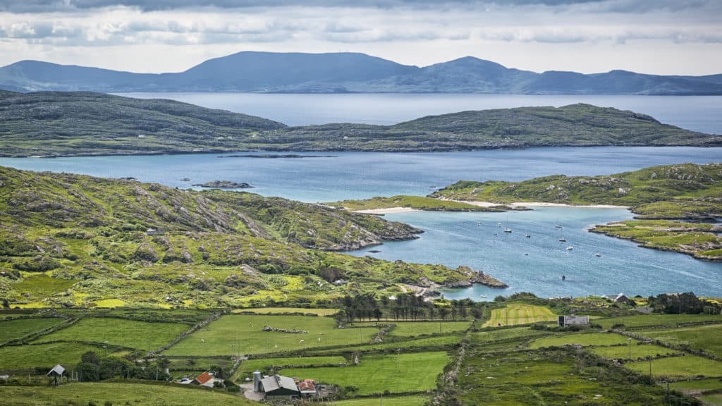 Ring of Kerry landscape, Ireland.