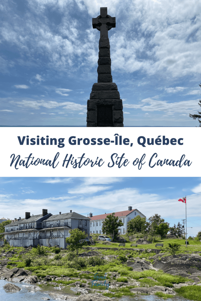 Pinterest image for Visiting Grosse-Île and Irish Memorial National Historic Site of Canada.