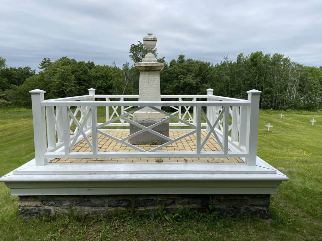 Cemetery at Grosse-Île, Québec