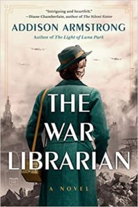 The War Librarian by Addison Armstrong cover image.