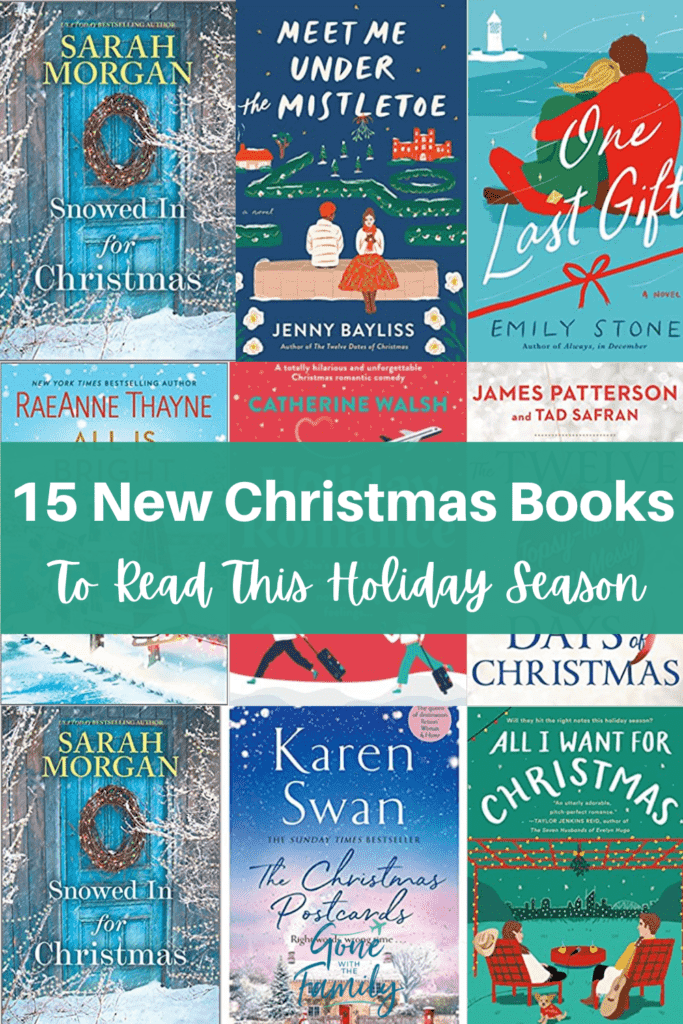 Pinterest Image - 15 New Christmas Books To Read This Holiday Season.