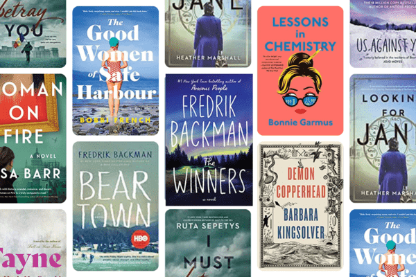 2022 favourite books collage