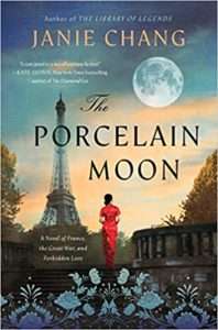 The Porcelain Moon by Janie Chang cover image.