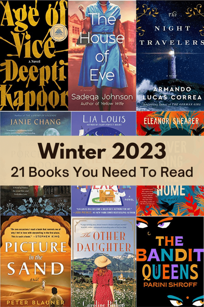 Pinterest Image for Winter 2023 - 21 Books You Need to Read.
