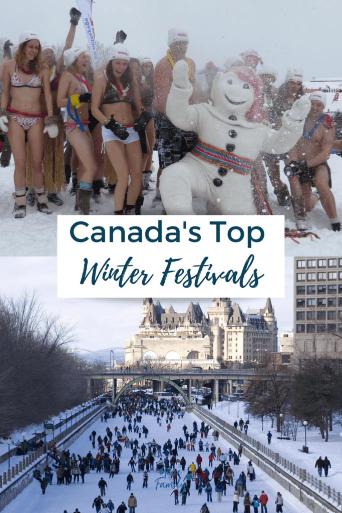 Pinterest image for Canada's Top Winter Festivals.