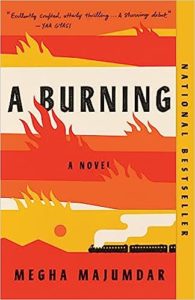 A Burning by Megha Majumdar cover image.