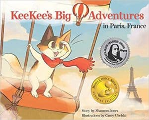 KeeKee's Big Adventures in Paris, France by Shannon Jones cover image.