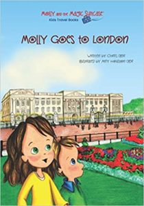 Molly and the Magic Suitcase: Molly Goes to London by Chris Oler cover image.