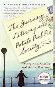 The Guernsey Literary and Potato Peel Society by Mary Ann Shaffer and Annie Barrows cover image.