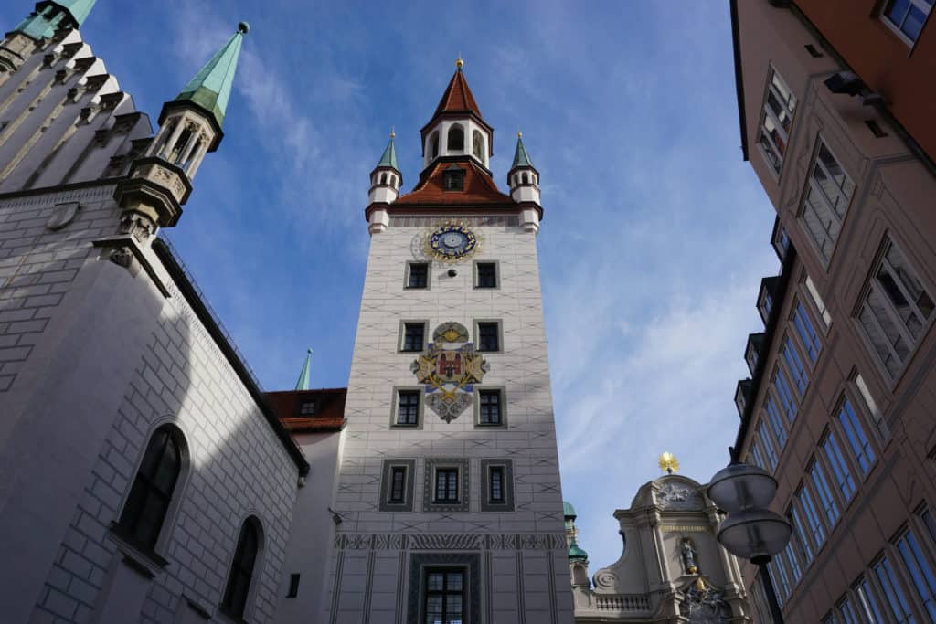 Altes Rathaus (The Old Town Hall) in Munich, Germany.