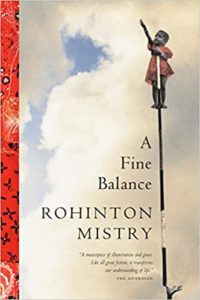 A Fine Balance by Rohinton Mistry cover image.