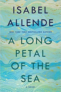 A Long Petal of the Sea by Isabel Allende cover image.
