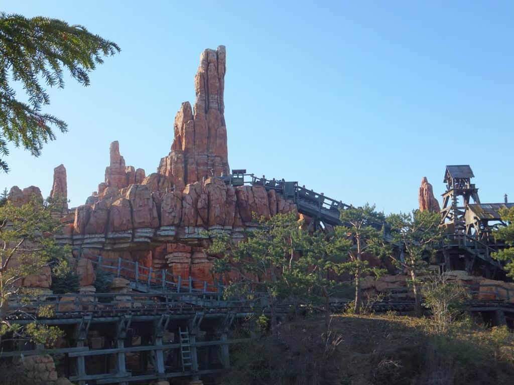 Big Thunder Mountain at Disneyland Paris.