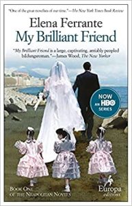 My Brilliant Friend by Elena Ferrante cover image.