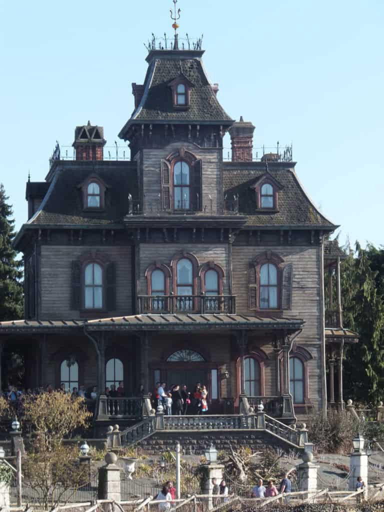 Phantom Manor at Disneyland Paris.