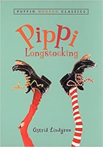 Pippi Longstocking by Astrid Lindgren cover image.