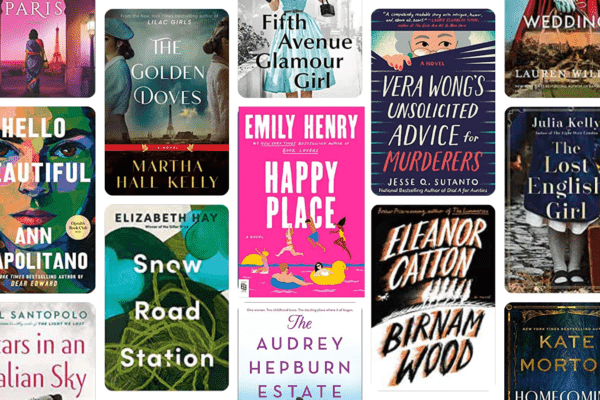 Collage of Spring 2023 book covers