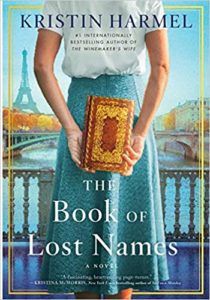 The Book of Lost Names by Kristin Harmel cover image.