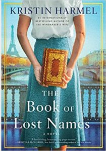 The Book of Lost Names by Kristin Harmel cover image.