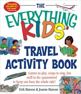 The Everything Kids Travel Activity Book by Erik Hanson & Jeanne Hanson cover image.
