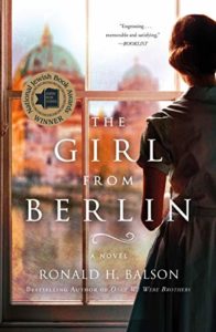 The Girl from Berlin by Ronald H. Balson cover image.