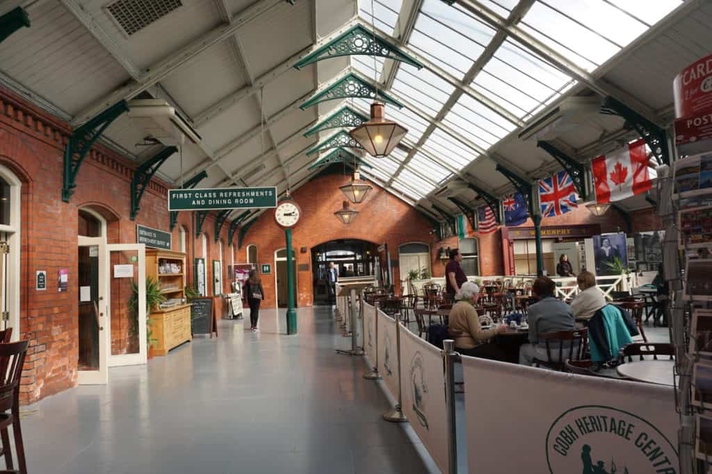 Interior of Cobh Heritage Centre, Cobh, Ireland.