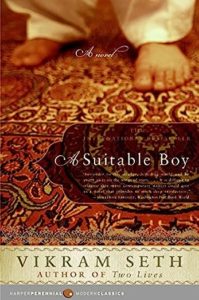 A Suitable Boy by Vikram Seth cover image.