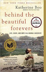 Behind the Beautiful Forevers by Katherine Boo cover image.