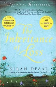 The Inheritance of Loss by Kiran Desai cover image.