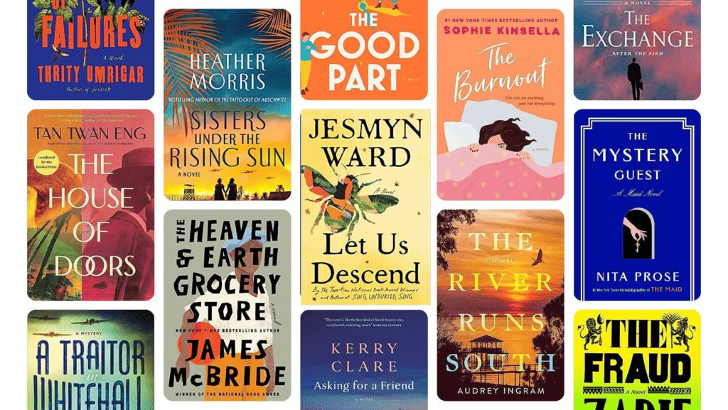 Grid image of book covers for fall 2023.
