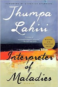 Interpreter of Maladies by Jhumpa Lahiri cover image.