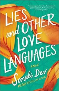 Lies and Other Love Languages by Sonali Dev cover image.