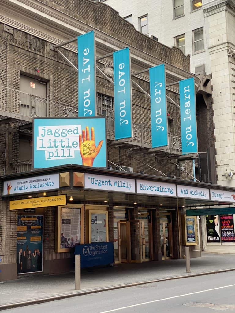 Broadhurst Theatre in New York City - Jagged Little Pill.