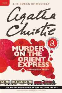 Murder on the Orient Express by Agatha Christie cover image.