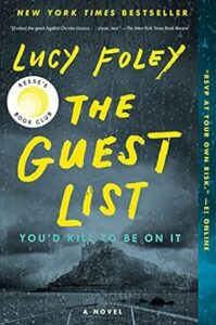 The Guest List by Lucy Foley cover image.