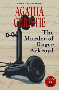 The Murder of Roger Ackroyd by Agatha Christie cover image.