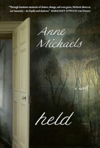 Held by Anne Michaels cover image.