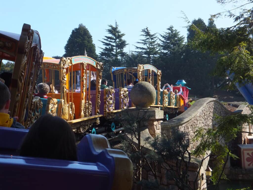 Casey Jr train at Disneyland Paris.