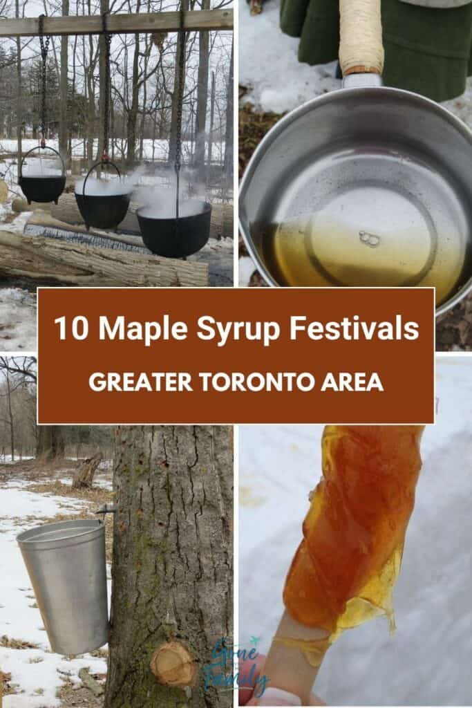 Pinterest Image for 10 Maple Syrup Festivals - Greater Toronto Area.