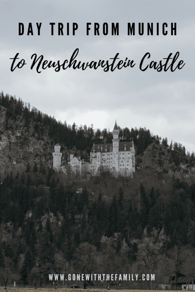 Pinterest Image for Day Trip from Munich to Neuschwanstein Castle.